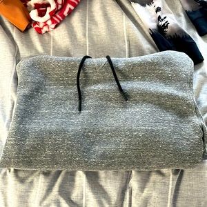 A dsg hoodie, color grey, cotton material